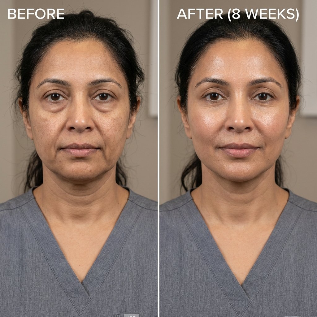 Jawline and Skin Firming Result